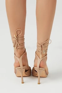 Lace-Up Stiletto Heels