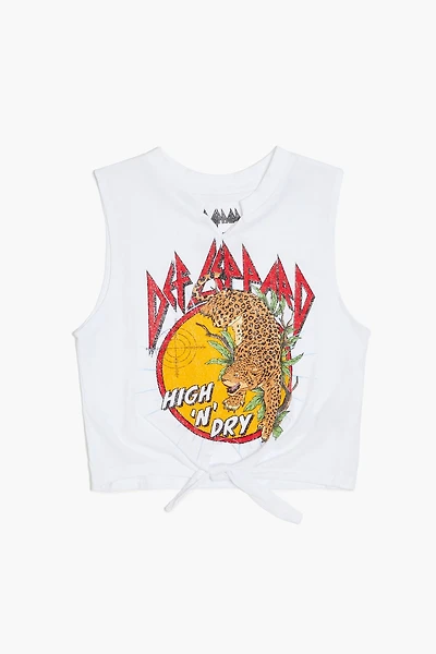Girls Def Leppard Muscle Tee (Kids)