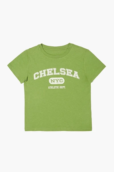 Girls Organically Grown Cotton Graphic Tee (Kids)