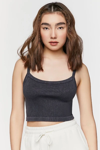 Seamless Mineral Wash Cropped Cami