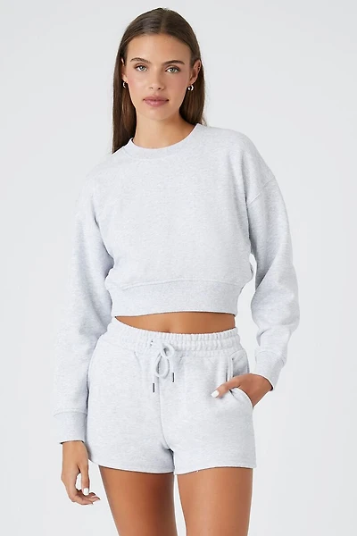 Drawstring French Terry Sweatshorts