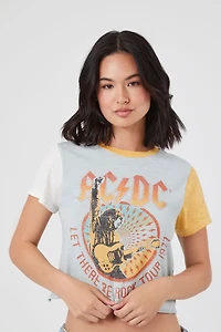 ACDC Graphic Cropped Tee