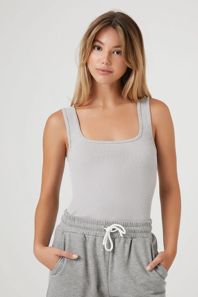 Seamless Square-Neck Bodysuit