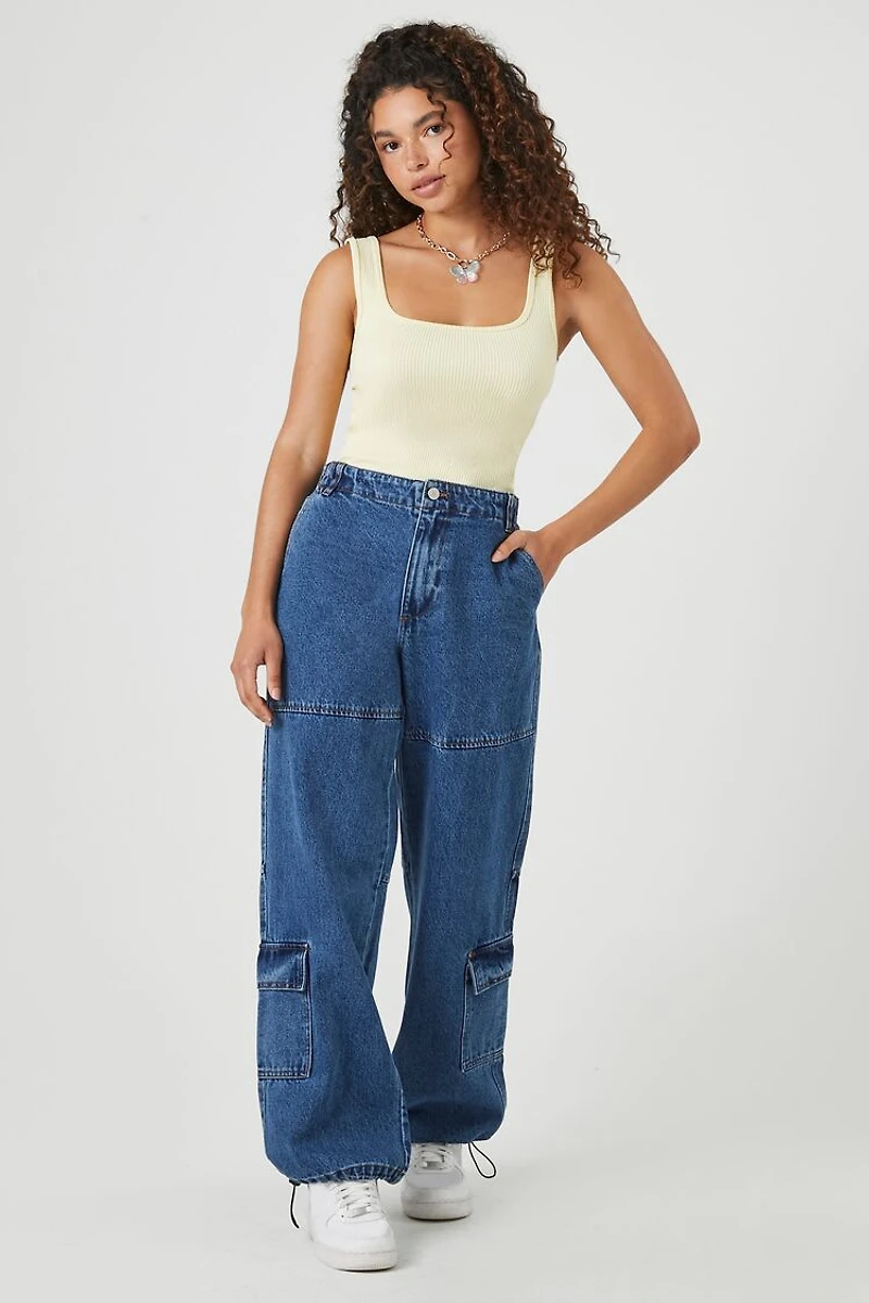 Seamless Square-Neck Bodysuit