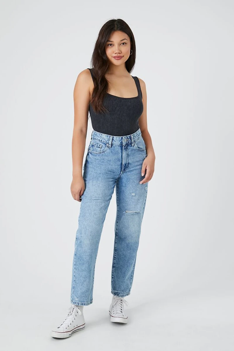 Seamless Square-Neck Bodysuit