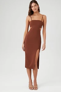 Cutout Midi Cami Dress
