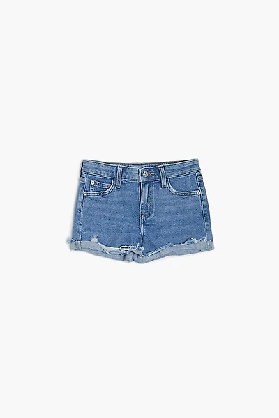 Girls Distressed Denim Shorts (Kids)