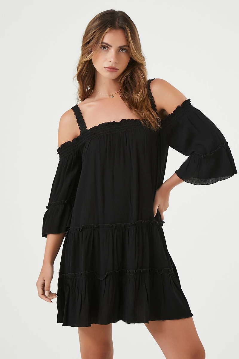 Off-the-Shoulder Mini Dress