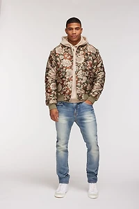 Stone Wash Skinny Jeans