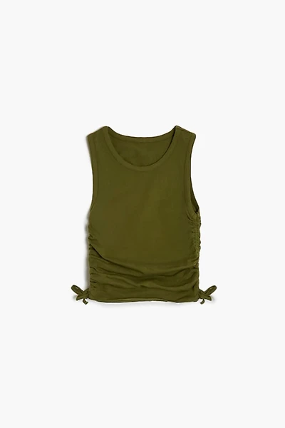 Girls Drawstring Tank Top (Kids)