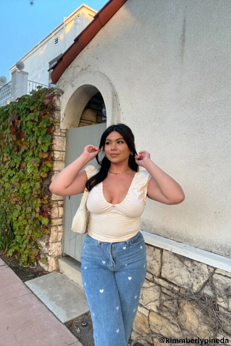 Cap Puff Sleeve Crop Top