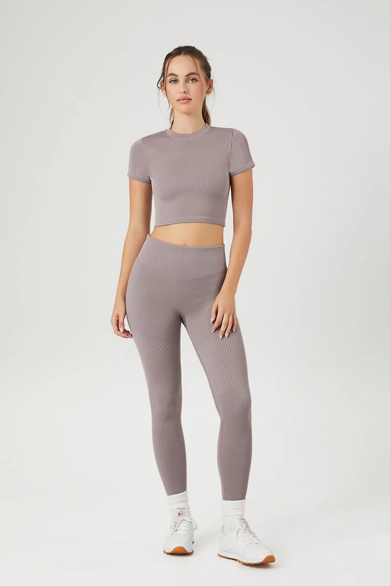 Active Seamless Two-Tone Leggings