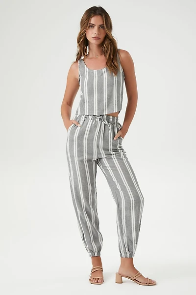Striped Tank Top & Pants Set