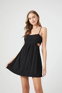 Cutout Cami Babydoll Dress