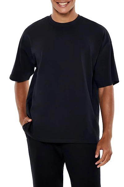 Oversized Cotton Crew Tee