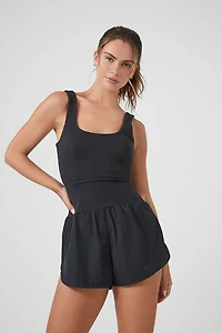 Active Zip-Pocket Romper