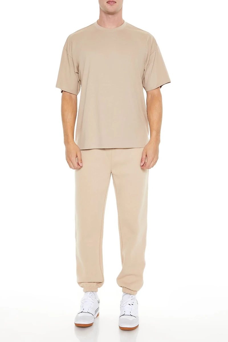 Cotton Crew High-Low Hem Tee