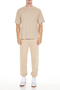 Cotton Crew High-Low Hem Tee