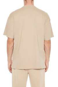 Cotton Crew High-Low Hem Tee
