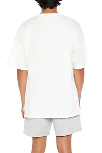 Cotton Crew High-Low Hem Tee