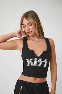 Kiss Graphic Tank Top