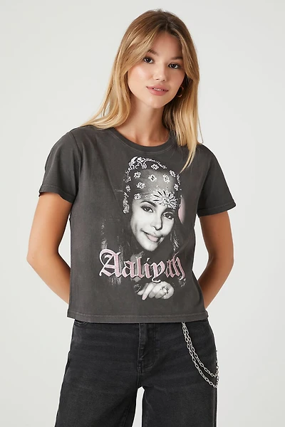 Aaliyah Graphic Baby Tee