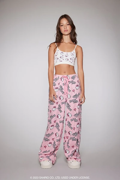 Hello Kitty Flannel Pajama Pants