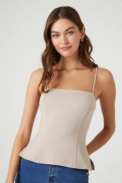 Lace-Up Bustier Cami