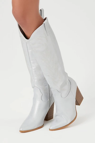 Metallic Cowboy Boots