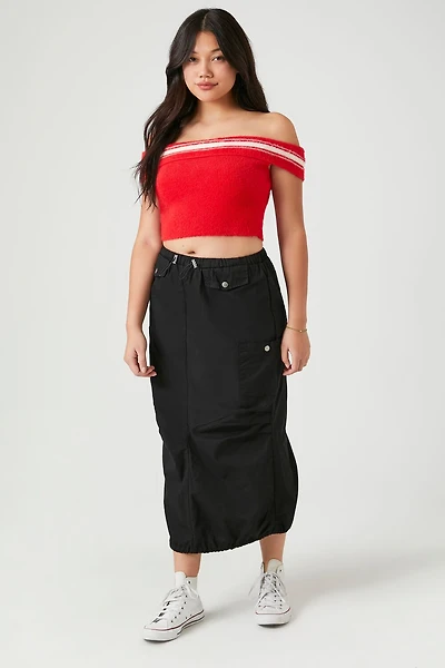 Cargo Midi Skirt
