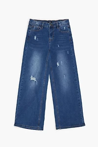 Girls Wide-Leg Jeans (Kids)