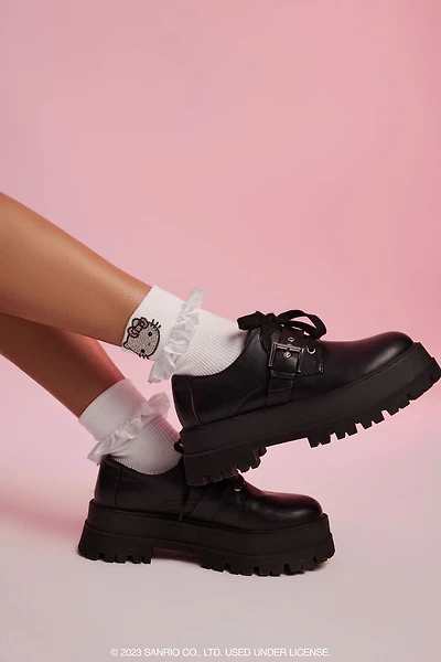 Ruffle Hello Kitty Crew Socks