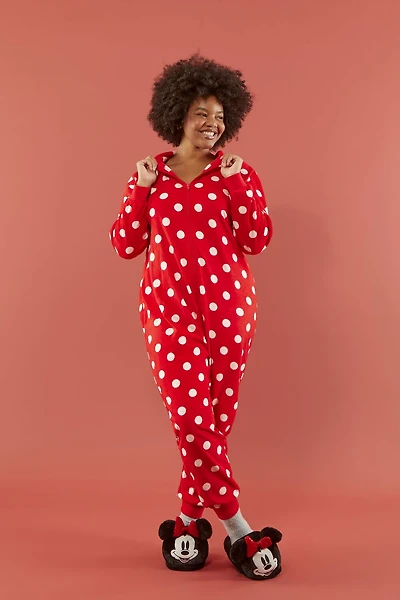 Plus Size Disney Minnie Mouse Pajama Jumpsuit