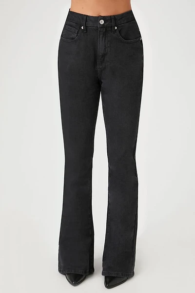 Curvy Mid-Rise Flare Jeans