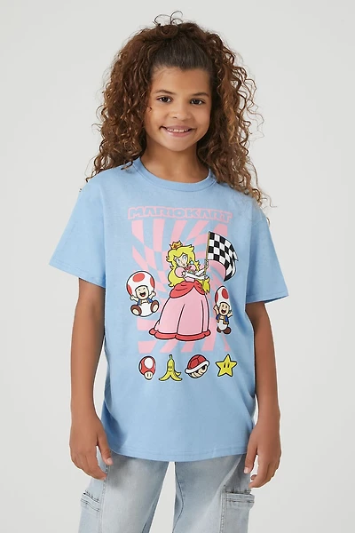 Girls Mario Kart Graphic Tee (Kids)
