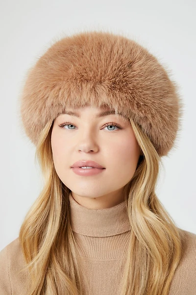 Faux Fur Headwrap