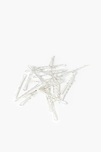 Metal Bobby Pin Set - 25 Pack