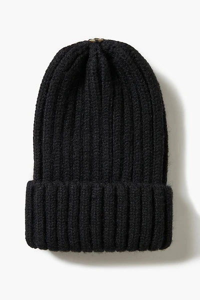 Ribbed Knit Beanie