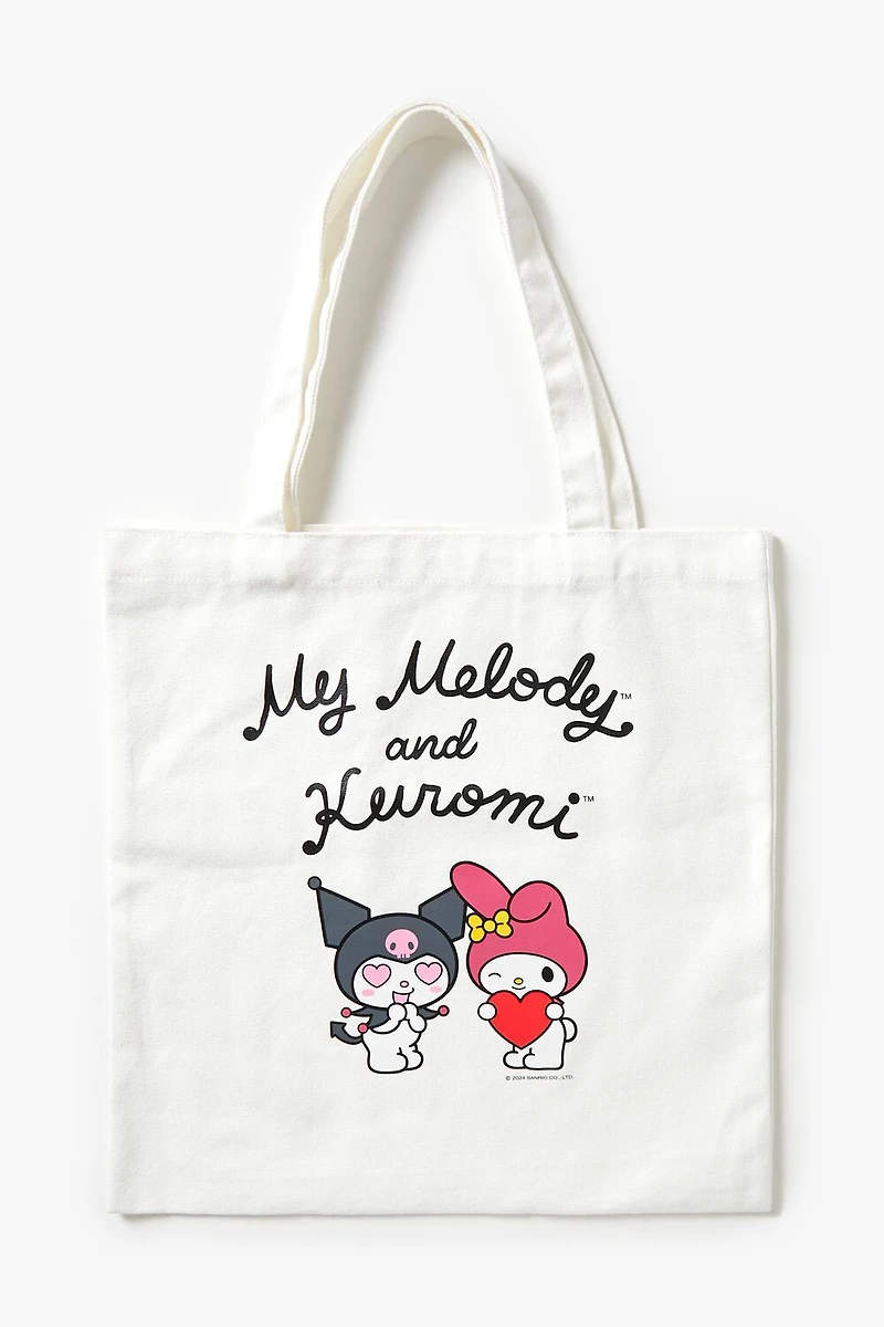 My Melody & Kuromi Graphic Tote Bag