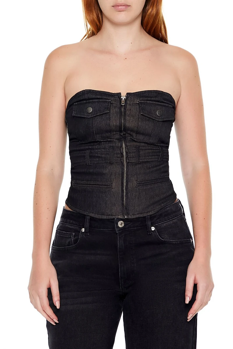 Sweetheart Tube Crop Top