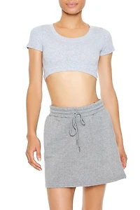 Active Seamless Cropped Tee
