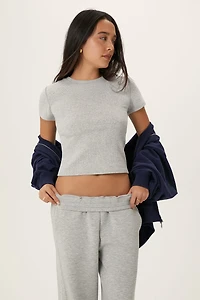 Cropped Crew Baby Tee