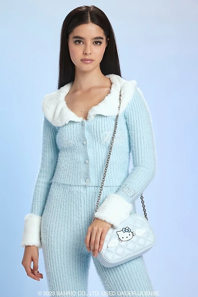 Hello Kitty Quilted Crossbody Bag