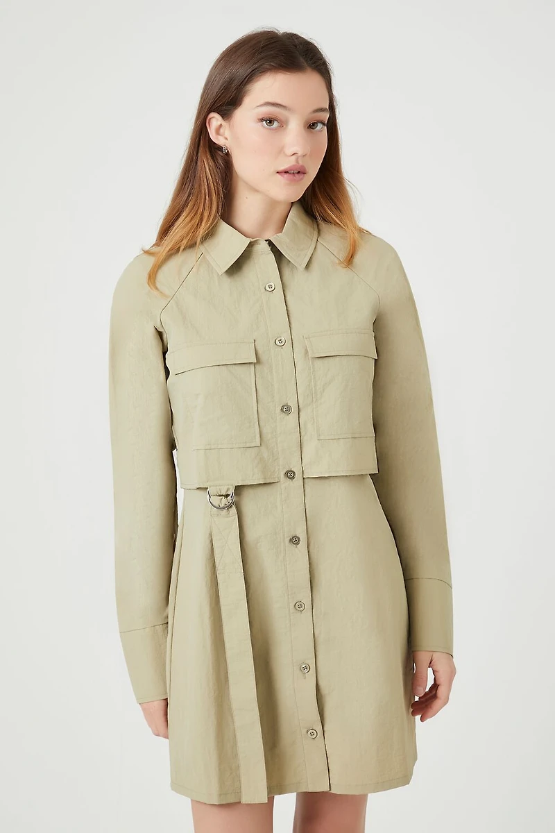 Forever 21 Utility Cargo Mini Dress at Vancouver Mall in Vancouver, WA