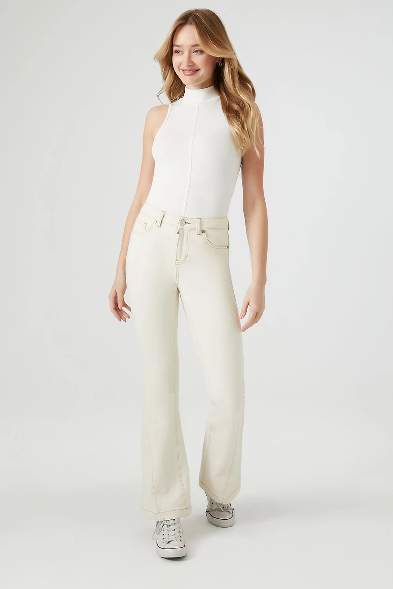 Seamless Mock Neck Bodysuit