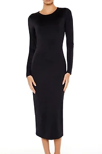 Contour Sculpt Strappy Midi Dress