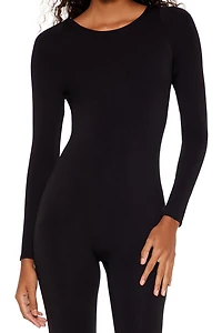 Fitted Open-Back Jumpsuit