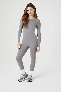 Fitted Open-Back Jumpsuit