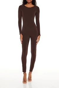 Fitted Open-Back Jumpsuit