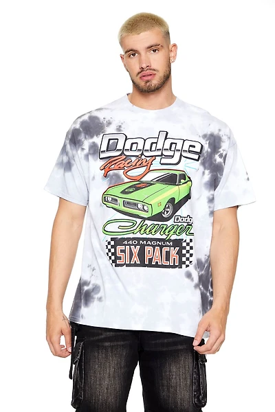Tie-Dye Dodge Racing Graphic Tee